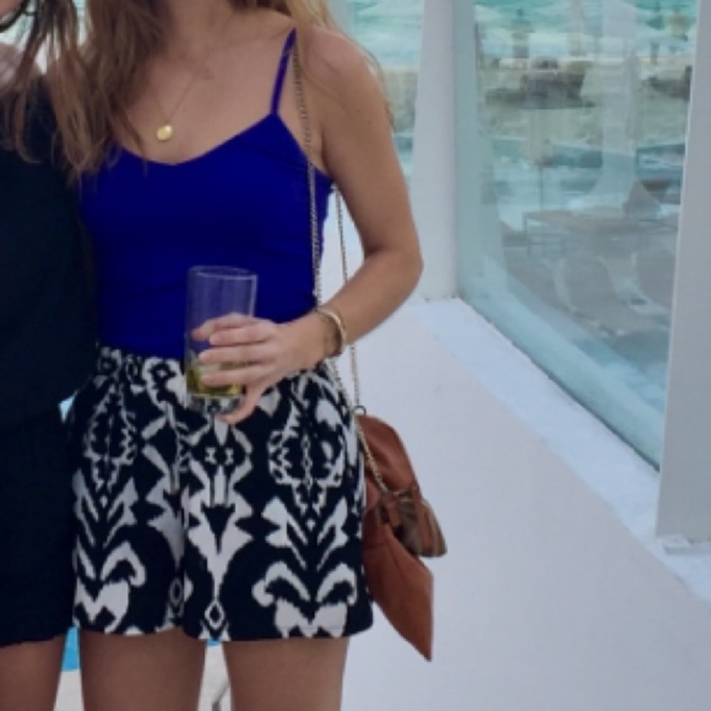 Julie Billiart Patterned Shorts